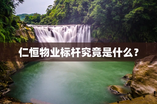 仁恒物业标杆究竟是什么？