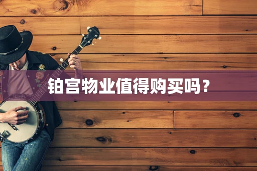 铂宫物业值得购买吗？