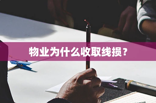 物业为什么收取线损？