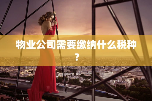 物业公司需要缴纳什么税种？