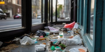 物业窗下放垃圾合法吗？