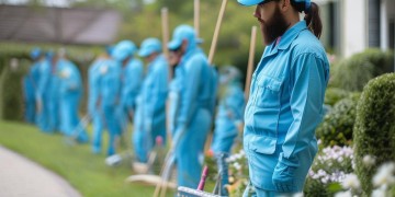物业保洁应该穿什么颜色的衣服？