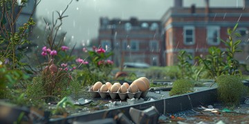 物业拉走鸡蛋垃圾算违法吗？